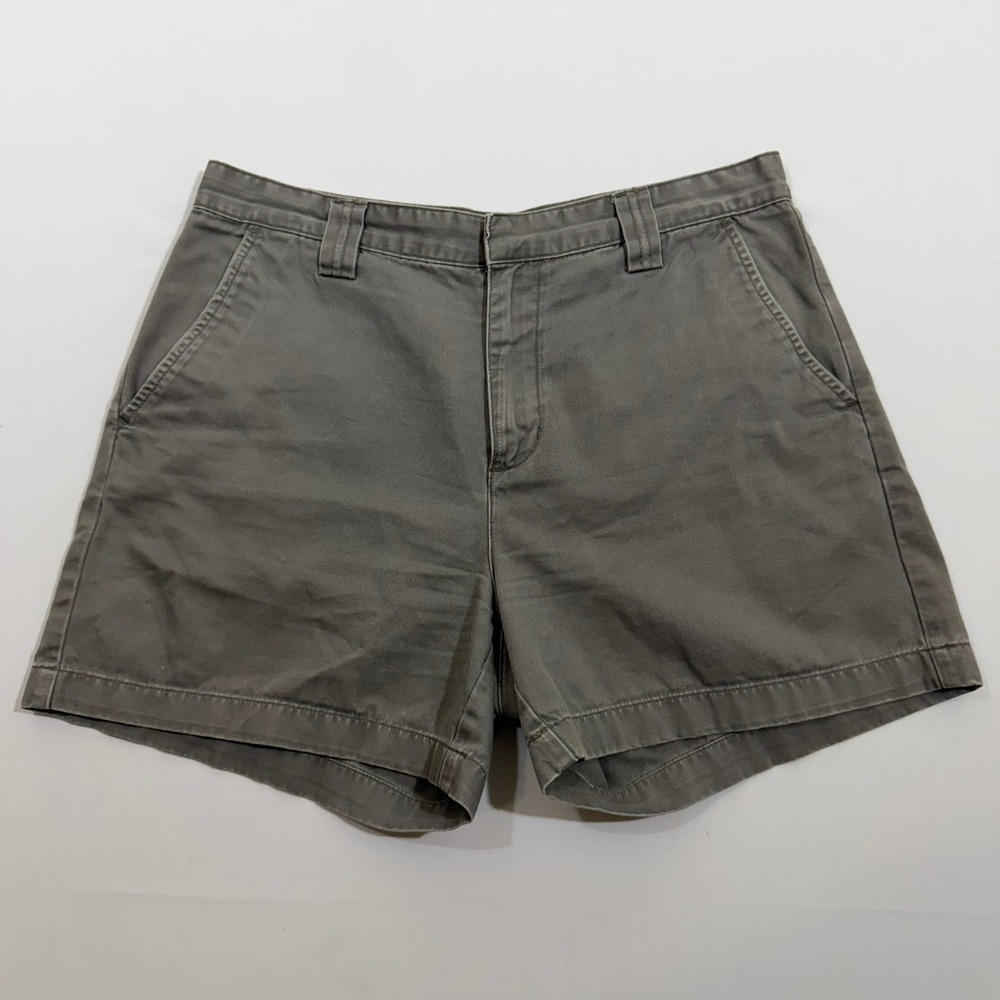Vintage Calvin Klein Gray Chino Shorts 10 Earthy Gorpcore Utilitarian Minimal